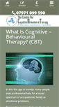 Mobile Screenshot of centreforcbtcounselling.co.uk